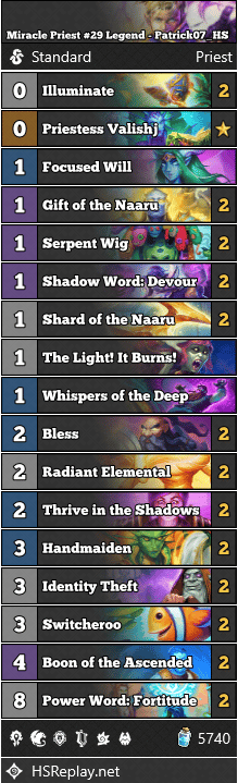 Miracle Priest #29 Legend - Patrick07_HS