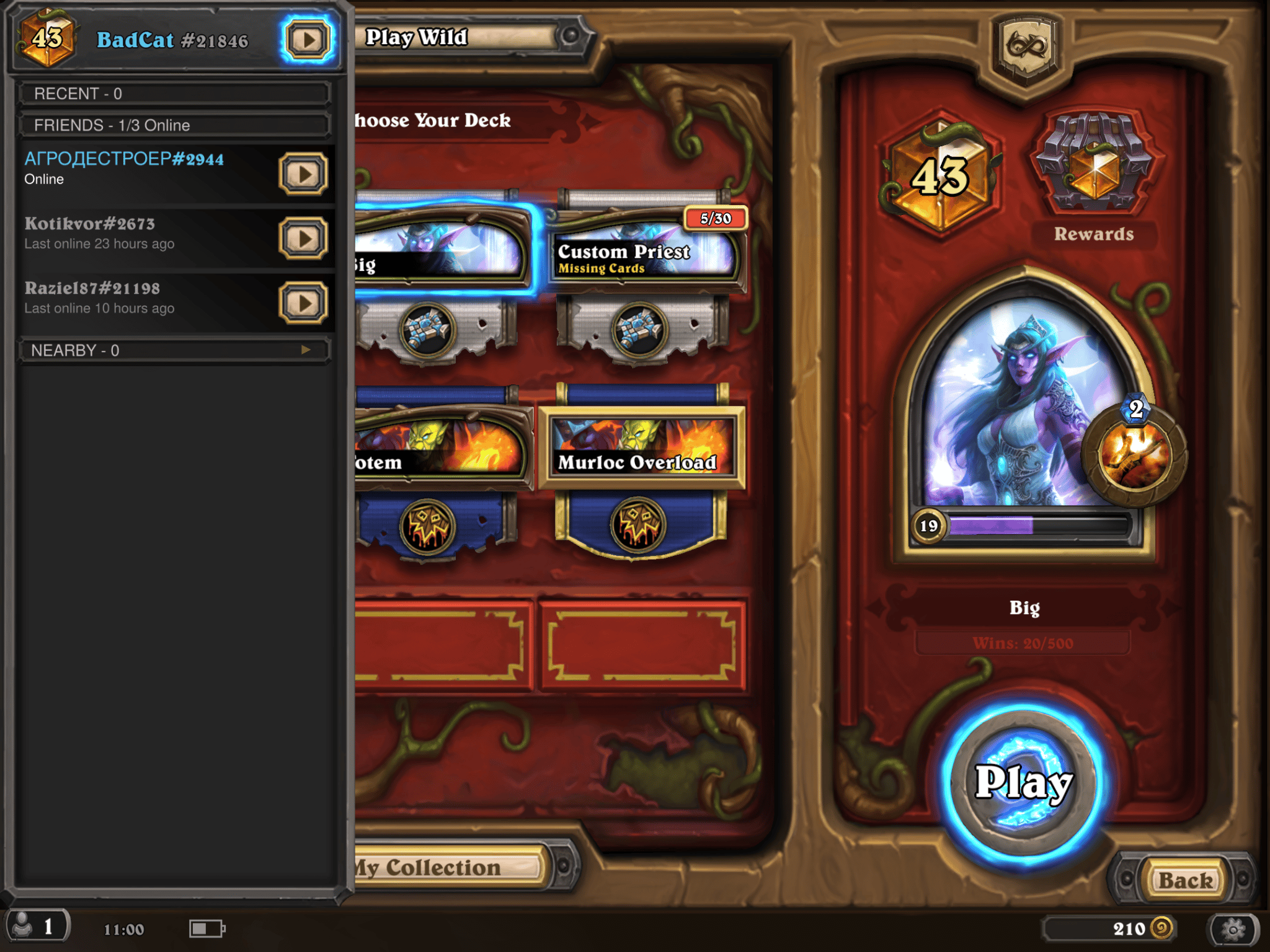 Big priest wild