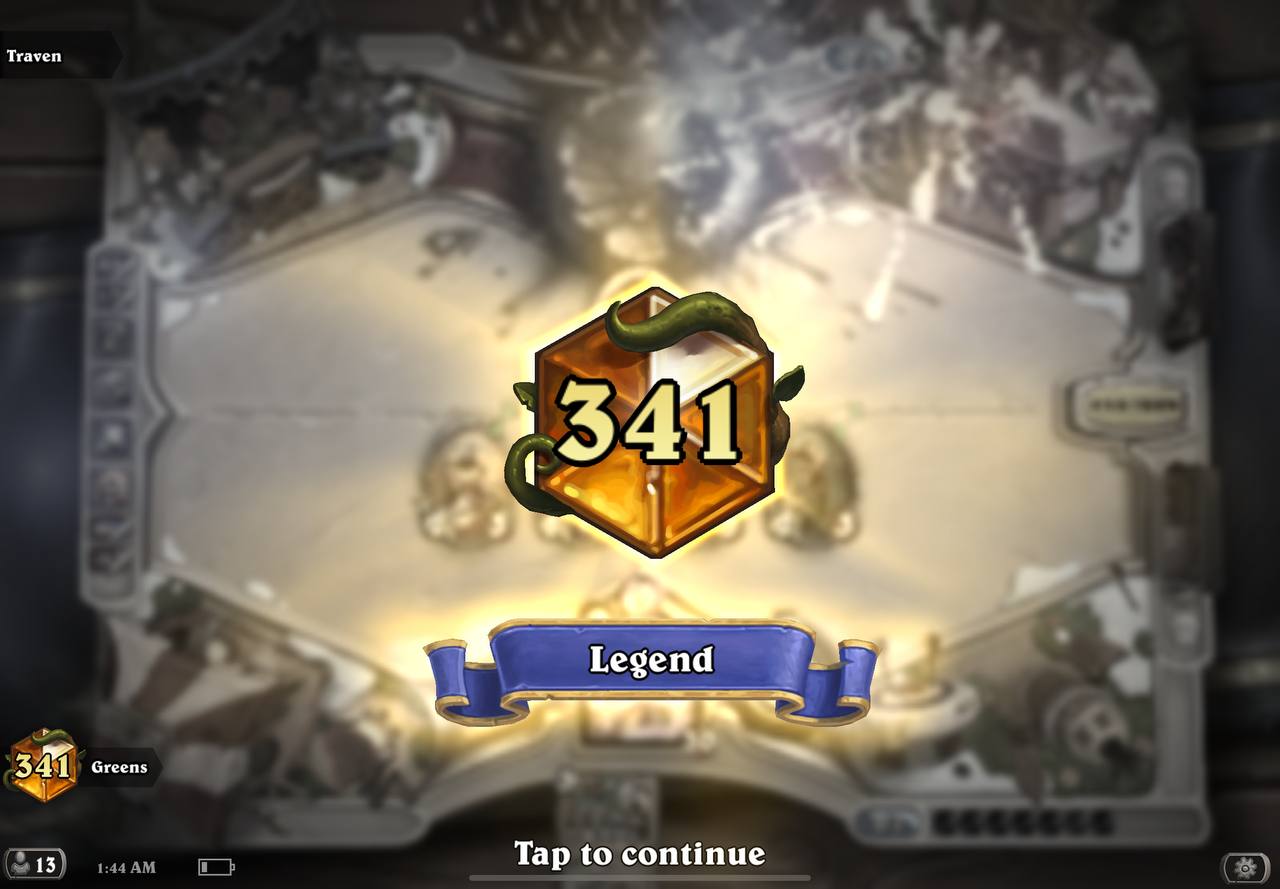 Secret Mage #341 Legend - Greens | Hearthstone