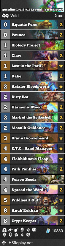 Questline Druid #12 Legend - karashi6000