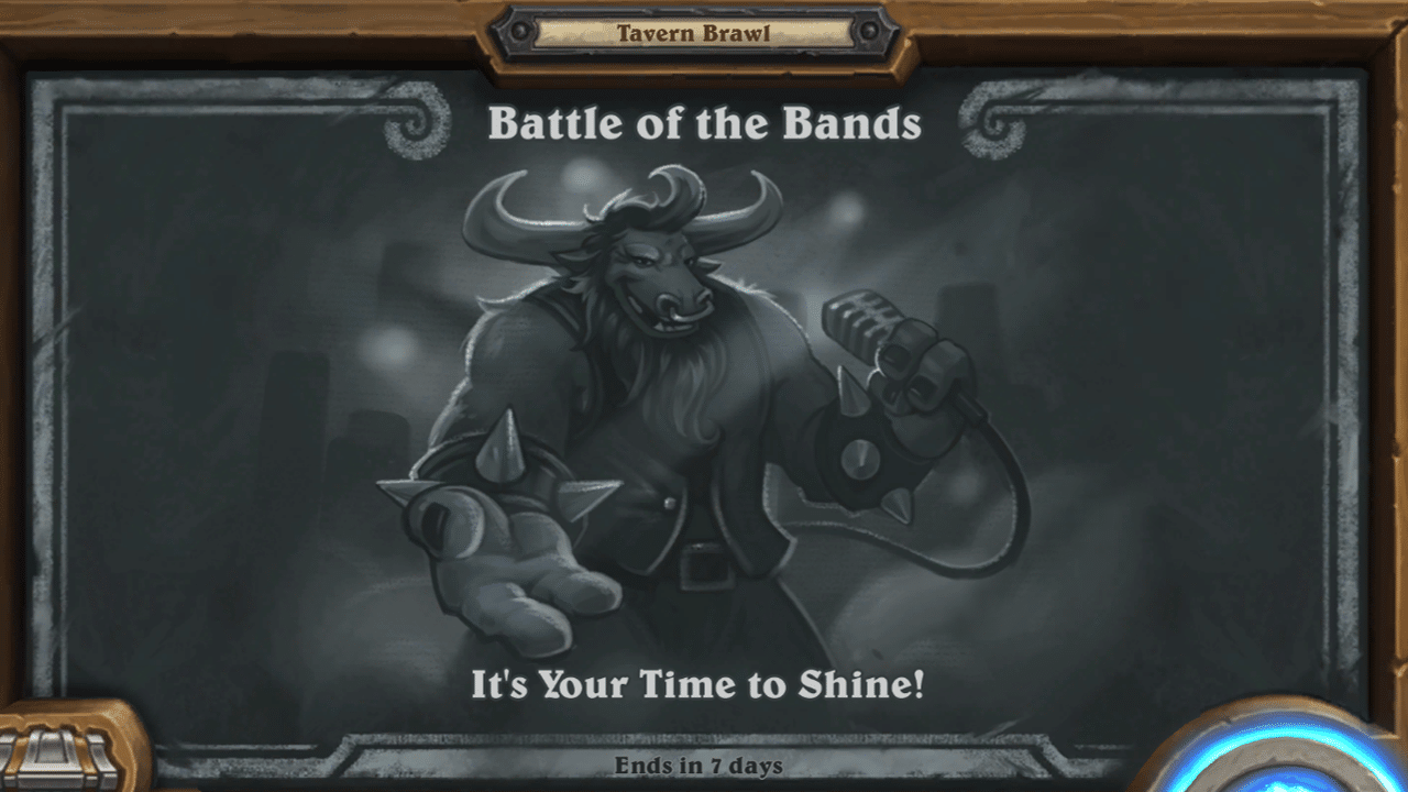 This Week’s Tavern Brawl is "Battle of the Bands" Hearthstone Tavern Brawl