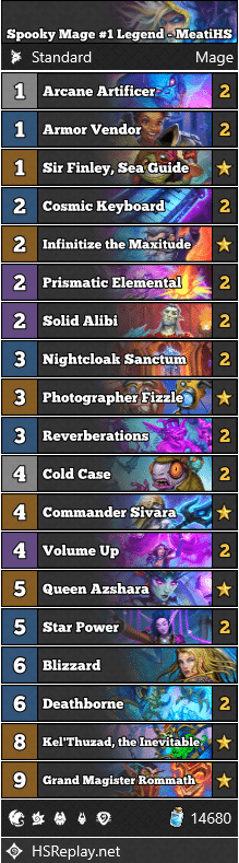 Spooky Mage #1 Legend - MeatiHS