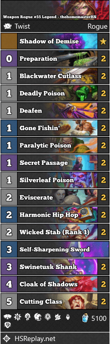 Weapon Rogue #55 Legend - thehomemasterHS