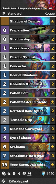 Chaotic Tendril Rogue #64 Legend - Ike__HS
