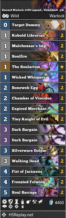 Discard Warlock #199 Legend - Elshaddoll_yjk