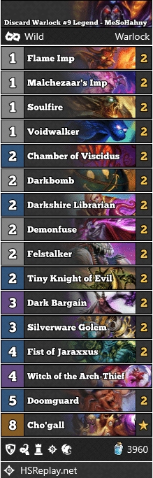 Discard Warlock #9 Legend - MeSoHahny