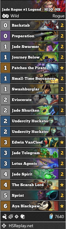 Jade Rogue #1 Legend - HIJO_HS