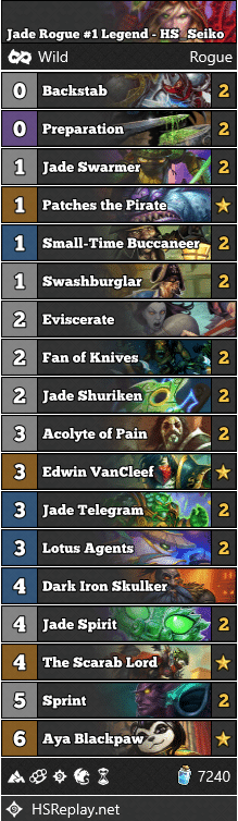 Jade Rogue #1 Legend - HS_Seiko