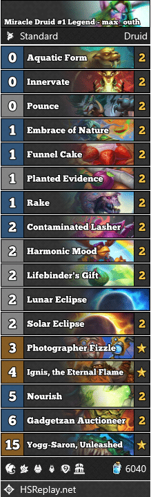 Miracle Druid #1 Legend - max_outh