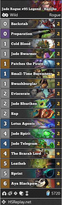 Jade Rogue #95 Legend - Haeilhs