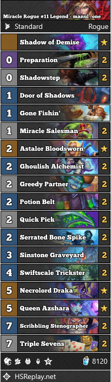 Miracle Rogue #11 Legend - manul_one