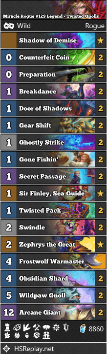 Miracle Rogue #129 Legend - Twisted Gnolls