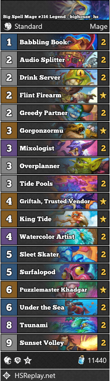 Big Spell Mage #316 Legend - bighouse_hs