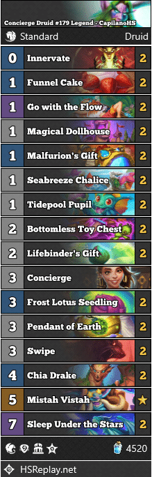 Concierge Druid #179 Legend - CapilanoHS