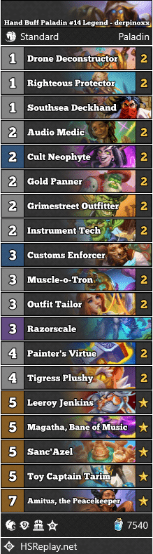 Hand Buff Paladin #14 Legend - derpinoxx