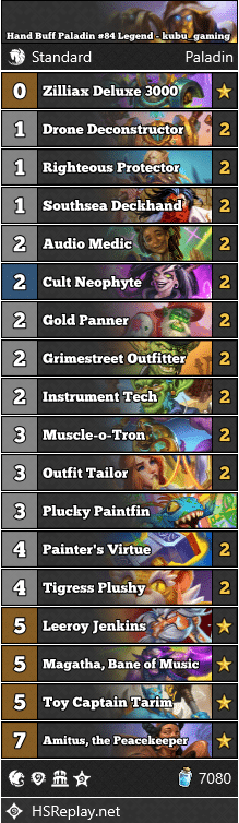 Hand Buff Paladin #84 Legend - kubu_gaming