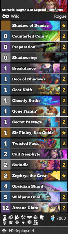 Miracle Rogue #38 Legend - sinf3rn0