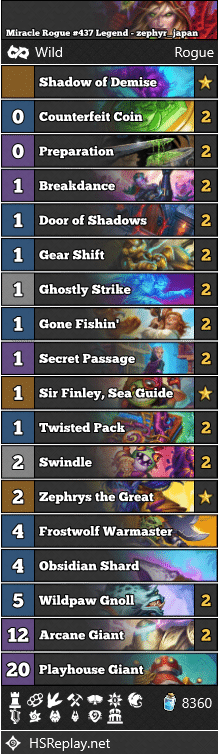 Miracle Rogue #437 Legend - zephyr_japan