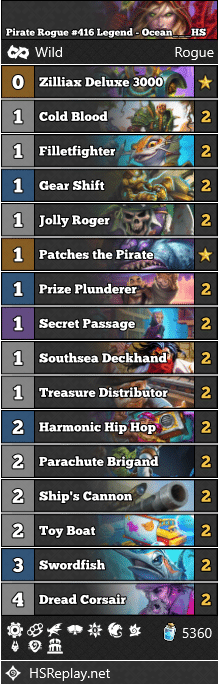 Pirate Rogue #416 Legend - Ocean___HS