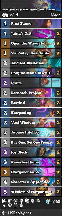 Quest Ignite Mage #498 Legend - _DanilaTrunov_