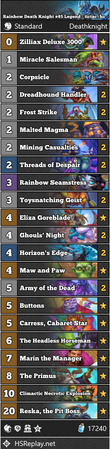 Rainbow Death Knight #85 Legend - tictac_hs