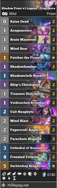 Shadow Priest #3 Legend - ProgyNova