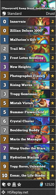 [Theorycraft] Ramp Druid - holyholybomb