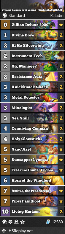 Lynessa Paladin #345 Legend - ClarkHELLSCREAM