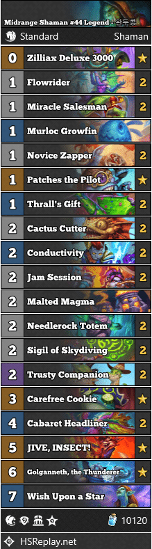 Midrange Shaman #44 Legend - 완두콩