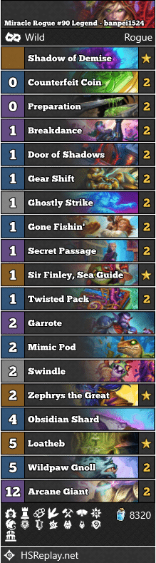 Miracle Rogue #90 Legend - banpei1524