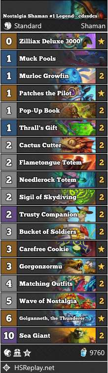 Nostalgia Shaman #1 Legend - cdssdcs