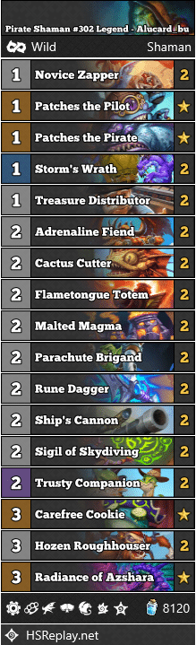 Pirate Shaman #302 Legend - Alucard_bu