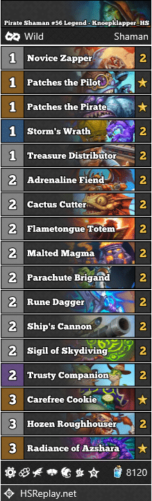 Pirate Shaman #56 Legend - Knoepklapper_HS