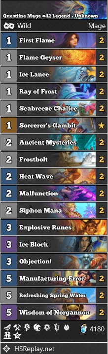 Questline Mage #42 Legend - Unknown