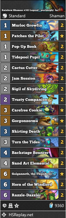 Rainbow Shaman #343 Legend - worldeight_hs