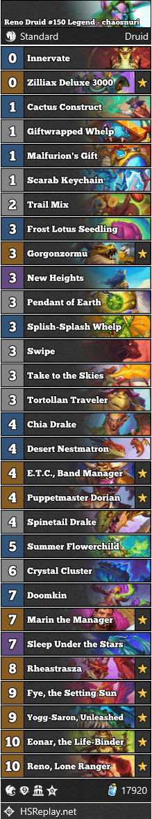 Reno Druid #150 Legend - chaosnuri