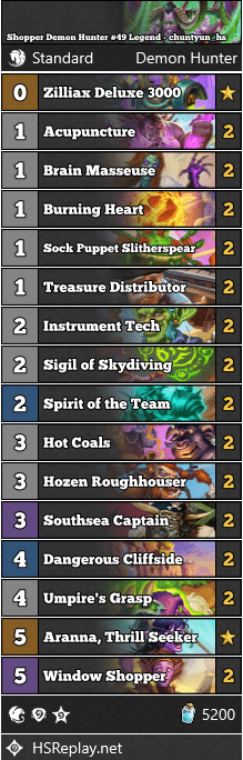 Shopper Demon Hunter #49 Legend - chuntyun_hs