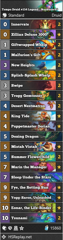 Tempo Druid #154 Legend - Noobuser95