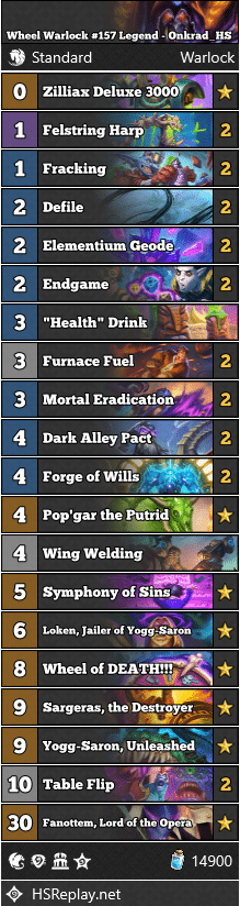 Wheel Warlock #157 Legend - Onkrad_HS