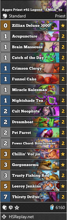 Aggro Priest #92 Legend - EMEm_hs