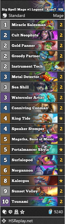 Big Spell Mage #1 Legend - XiaoT_HS