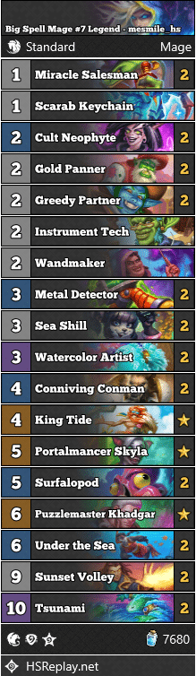 Big Spell Mage #7 Legend - mesmile_hs