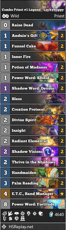 Combo Priest #1 Legend - Luckydoggy