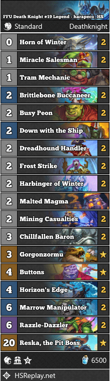 FFU Death Knight #19 Legend - harapeco_HS