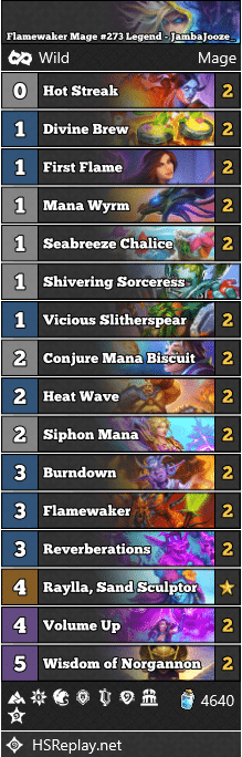 Flamewaker Mage #273 Legend - JambaJooze_