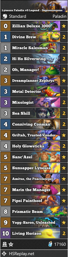 Lynessa Paladin #9 Legend - Depresssssssss