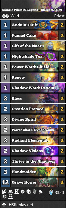 Miracle Priest #1 Legend - BlossomAdieu