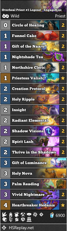 Overheal Priest #1 Legend - EngageKiss