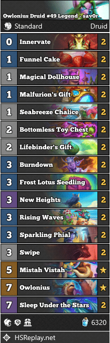 Owlonius Druid #49 Legend - sav0r_