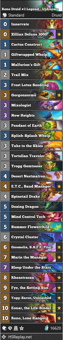 Reno Druid #3 Legend - Unknown